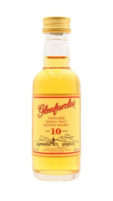 Glenfarclas - Highland Single Malt Scotch 10 year old Whisky Miniature