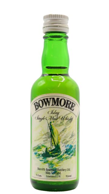Bowmore - Sherriffs Sailing Ship Single Malt Scotch 8 year old Whisky Miniature
