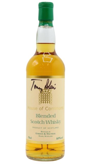 House of Commons - Signed By Former Prime Minister Tony Blair Blended Scotch Whisky