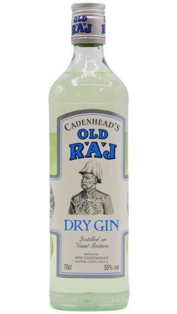 Cadenhead's - Old Raj 55% Dry Gin (Old Bottling)