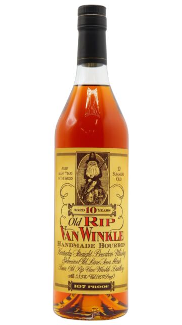 Pappy Van Winkle - Old Rip Van Winkle Kentucky Straight Bourbon 10 year old Whiskey (75cl)