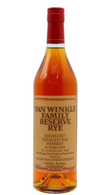 Pappy Van Winkle - Family Reserve Kentucky Straight Rye 13 year old Whiskey