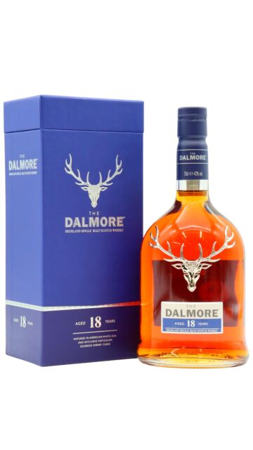 Dalmore - Highland Single Malt Scotch 18 year old Whisky (Old Bottling)