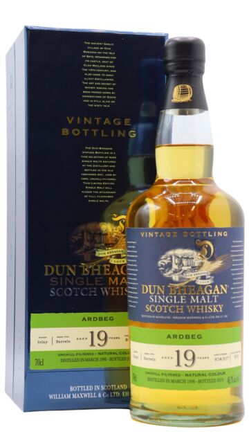 Ardbeg - Dun Bheagan Single Malt Scotch 1996 19 year old Whisky