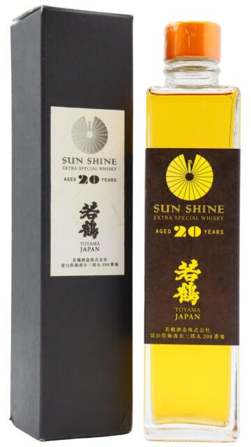 Wakatsuru - Sun Shine Extra Special Japanese 20 year old Whisky (30cl)