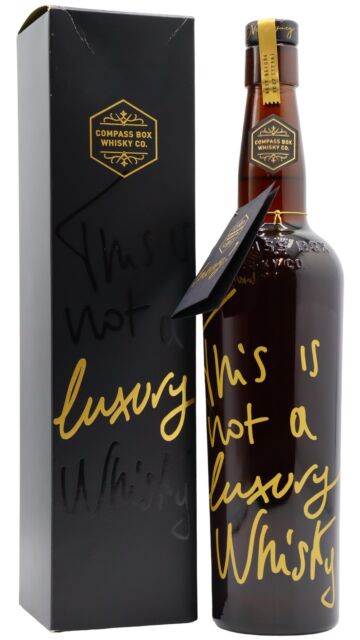 Compass Box - This Is Not A Luxury...... Or Is It Blended Scotch Whisky