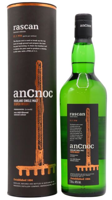 anCnoc - Rascan Highland Single Malt Scotch Whisky