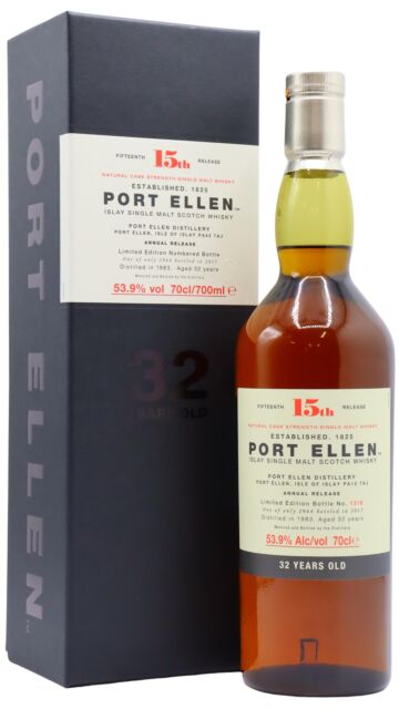 Port Ellen (silent) - 15th Release Islay Single Malt Scotch 1983 32 year old Whisky