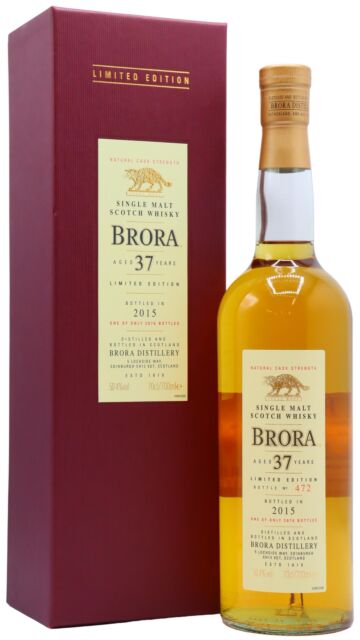 Brora (silent) - 2015 Special Release Single Malt Scotch 1977 37 year old Whisky