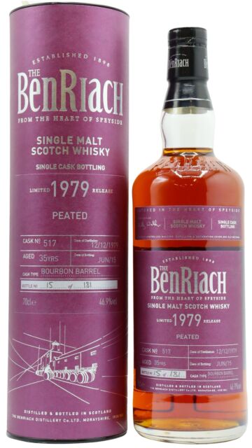 Benriach - Single Cask #517 1979 35 year old Whisky