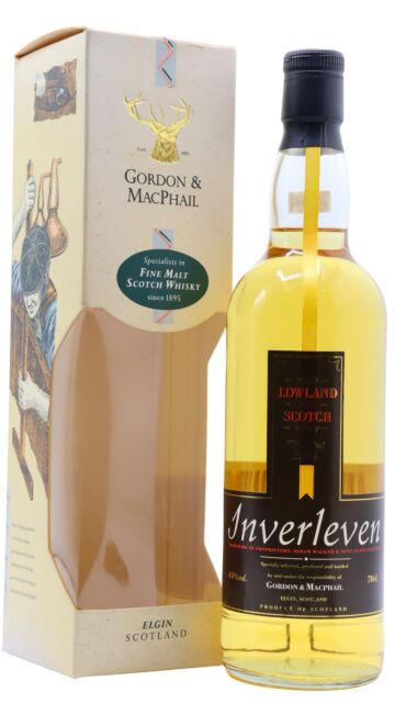Inverleven (silent) - Gordon & MacPhail Single Malt Scotch 1986 16 year old Whisky