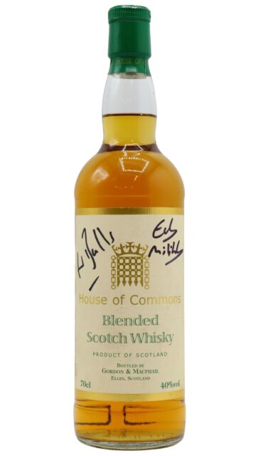 House of Commons - Signed By Ed Balls & Ed Milliband Blended Scotch Whisky