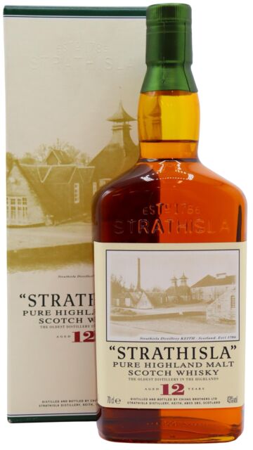 Strathisla - Pure Highland Malt 12 year old Whisky (Old Bottling)