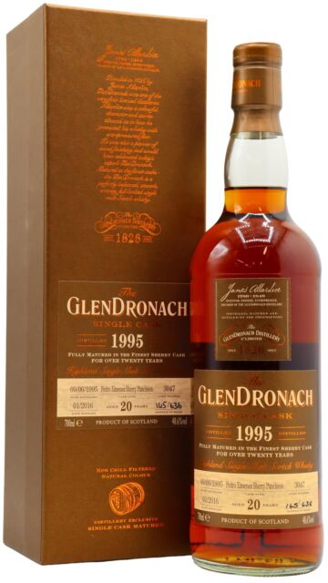 Glendronach - Batch 13 Single Pedro Ximenez Sherry Cask #3047 1995 20 year old Whisky