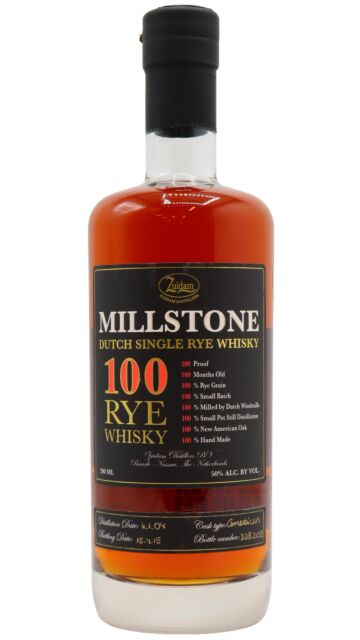 Zuidam - Millstone 100 Rye Whisky