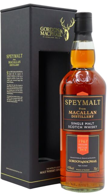 The Macallan - Speymalt Single Malt Scotch 1967 49 year old Whisky