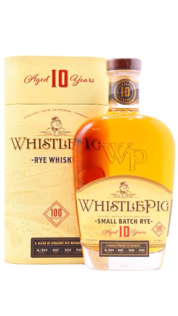 WhistlePig - 100 Proof Straight Rye 10 year old Whiskey