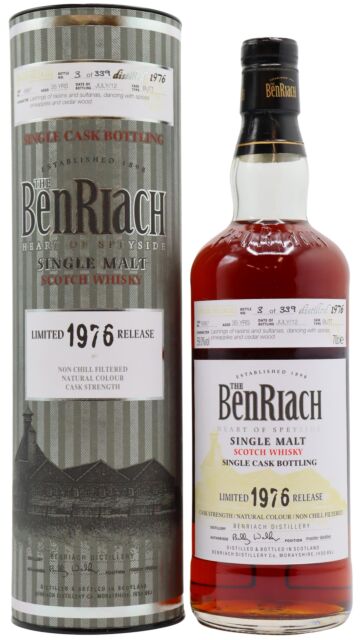 Benriach - Single Cask #6967 1976 35 year old Whisky