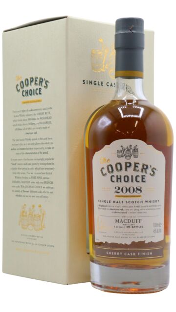Macduff - Cooper's Choice - Single Sherry Cask #9604 2008 7 year old Whisky