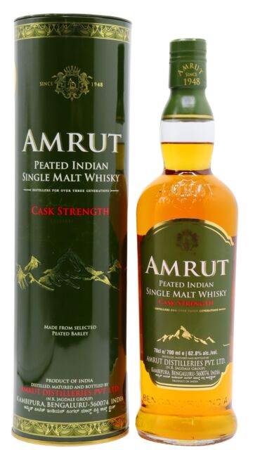 Amrut - Peated Cask Strength Indian Single Malt Whisky