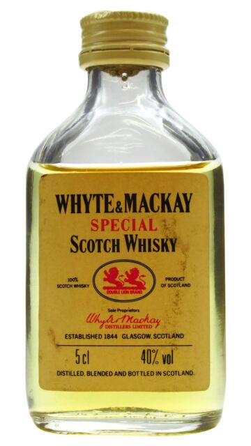 Whyte & Mackay - Special Selected Blended Scotch Whisky Miniature