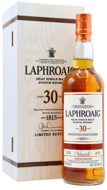 Laphroaig - Islay Single Malt Scotch 1985 30 year old Whisky