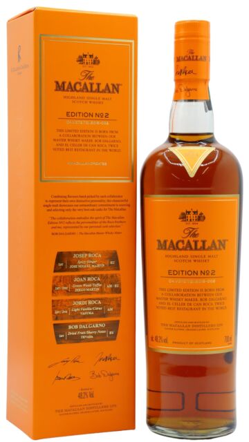 The Macallan - Edition No. 2 El Celler De Can Roca Highland Single Malt Scotch Whisky