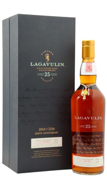 Lagavulin - 200th Anniversary Islay Single Malt Scotch 25 year old Whisky