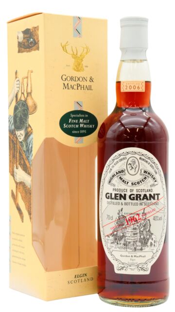 Glen Grant - Gordon & MacPhail Speyside Single Malt Scotch 1962 44 year old Whisky