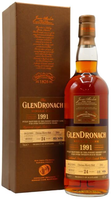 Glendronach - Batch 14 Single Oloroso Sherry Cask #2683 1991 24 year old Whisky