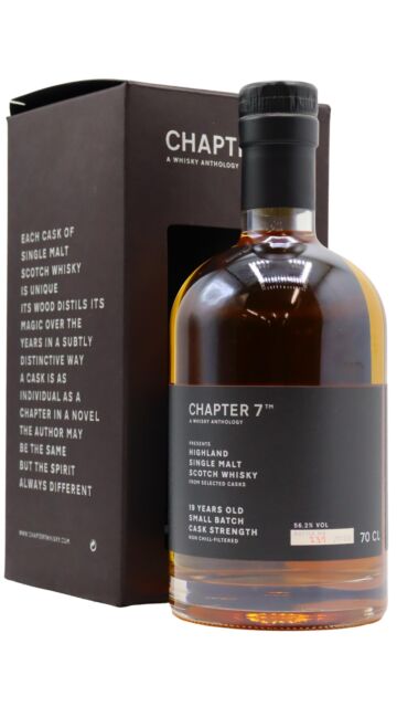 Ben Nevis - Chapter 7 Cask Strength Single Malt Scotch 19 year old Whisky