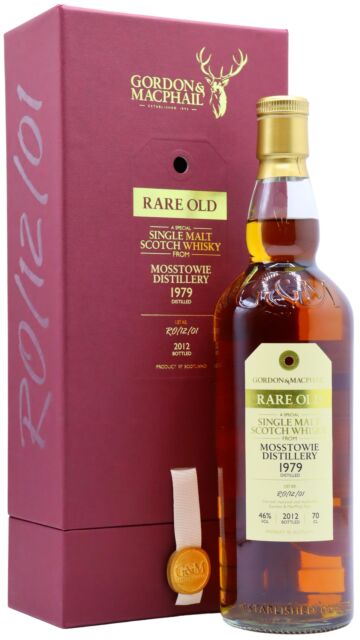 Mosstowie (Silent) - Gordon & MacPhail Rare Old Single Malt Scotch 1979 33 year old Whisky