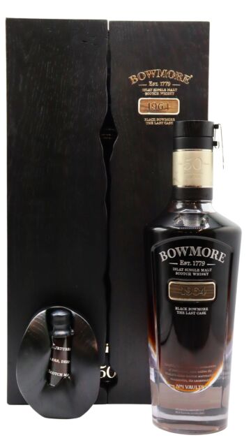 Bowmore - Black Bowmore The Last Cask Single Malt Scotch 1964 50 year old Whisky