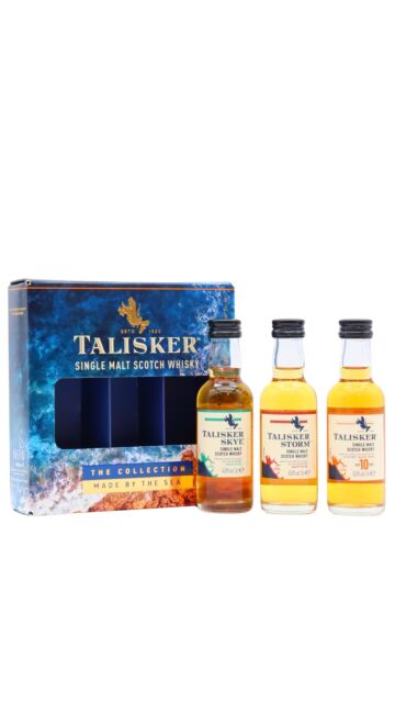 Talisker - Made By The Sea Single Malt Scotch Whisky Miniature Gift Pack