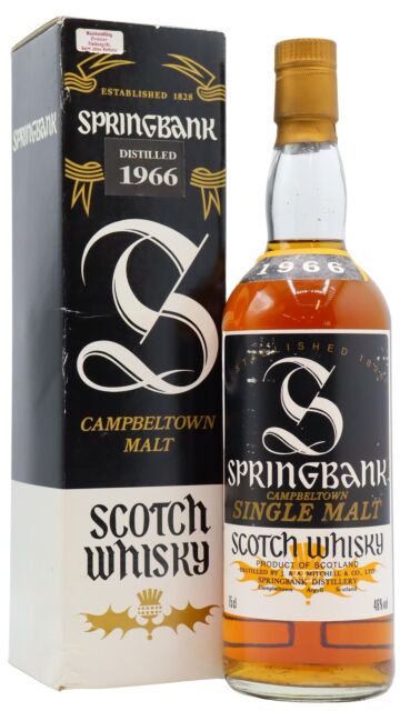 Springbank - Campbeltown Single Malt Scotch 1966 Whisky