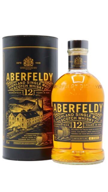 Aberfeldy - Highland Single Malt Scotch 12 year old Whisky