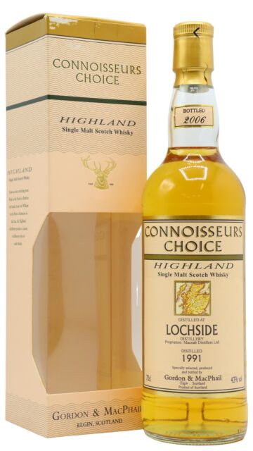 Lochside (silent) - Connoisseurs Choice Single Malt Scotch 1991 15 year old Whisky