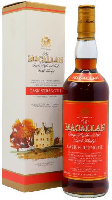 The Macallan - Cask Strength Red Label Single Malt Scotch Whisky (USA Edition)