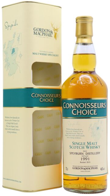 Speyburn - Connoisseurs Choice Single Malt Scotch 1991 24 year old Whisky