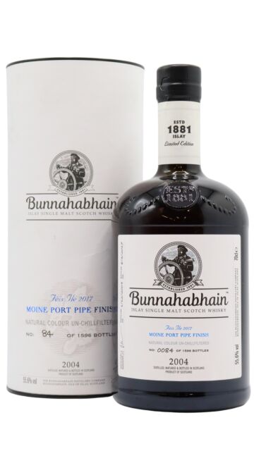 Bunnahabhain - Feis Ile 2017 - Port Pipe Islay Single Malt Scotch 2004 13 year old Whisky