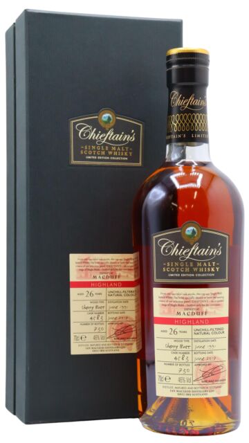 Macduff - Chieftain's Single Cask #4583 1991 26 year old Whisky
