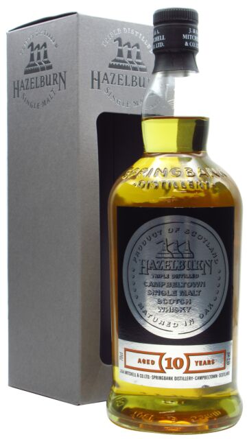 Hazelburn - Campbeltown Single Malt Scotch 10 year old Whisky (Old Bottling)