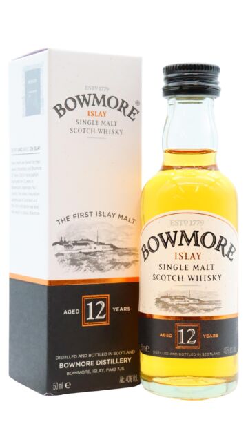 Bowmore - Islay Single Malt Scotch 12 year old Whisky Miniature