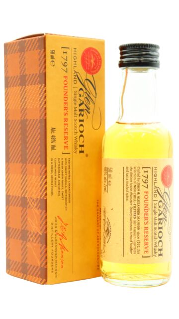 Glen Garioch - Founders Reserve 1797 Highland Single Malt Scotch Whisky Miniature
