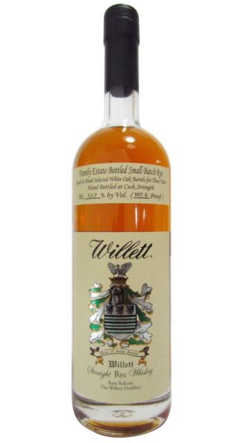 Willett's - Straight Rye Small Batch 3 year old Whiskey