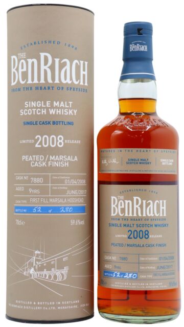Benriach - Single Cask #7880 2008 9 year old Whisky