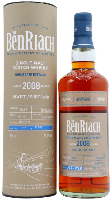 Benriach - Single Cask #2047 2008 9 year old Whisky