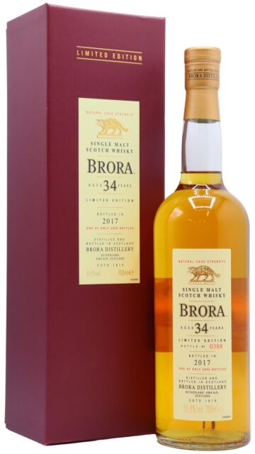 Brora (silent) - 2017 Special Release Single Malt Scotch 1982 34 year old Whisky