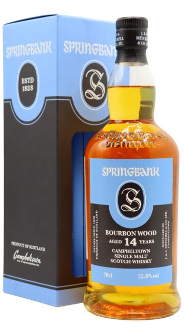 Springbank - Bourbon Wood Campbeltown Single Malt Scotch 2002 14 year old Whisky