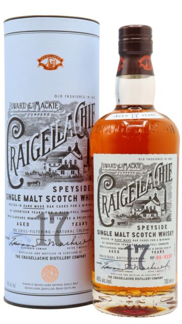Craigellachie - Speyside Single Malt Scotch 17 year old Whisky